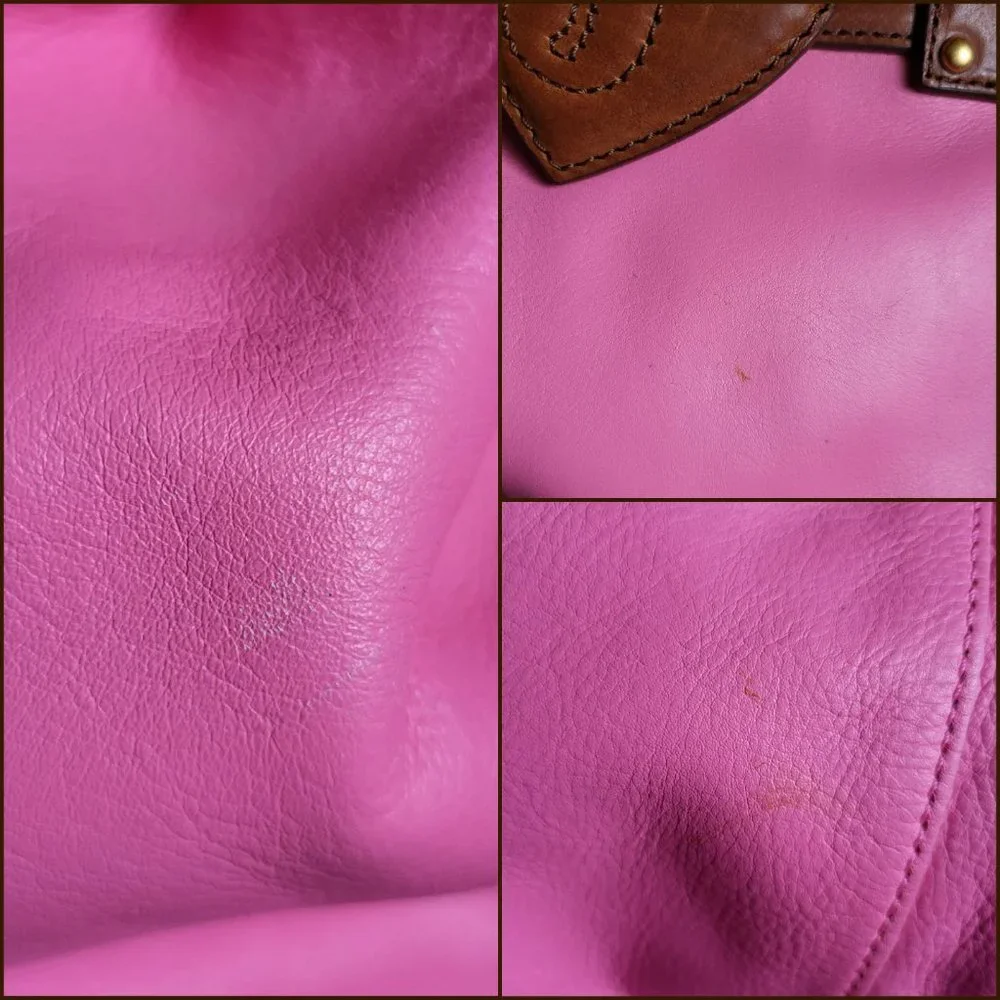 Juicy Couture Pink Leather Large Bag - Picture 11 of 16
